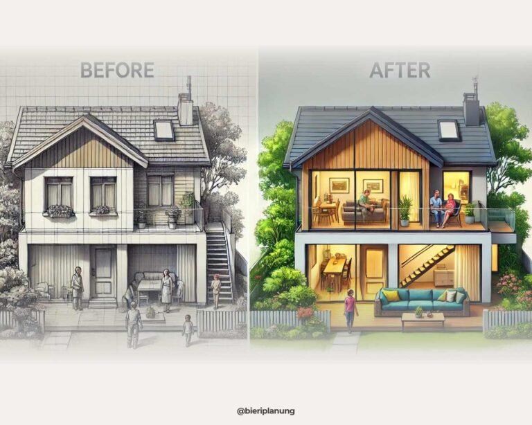 Einfamilienhaus zu Mehrfamilienhaus umbauen