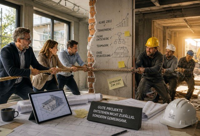 Konflikt am Bau – was wir täglich erleben und wie wir gegensteuern – Bieriplanung Solothurn